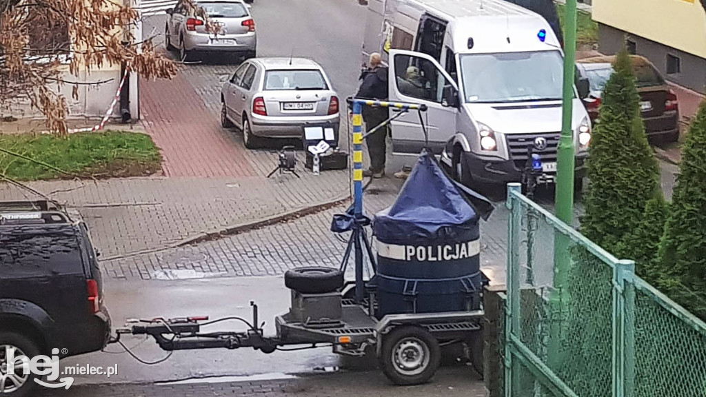 Zawiadomienie o bombie w centrum miasta