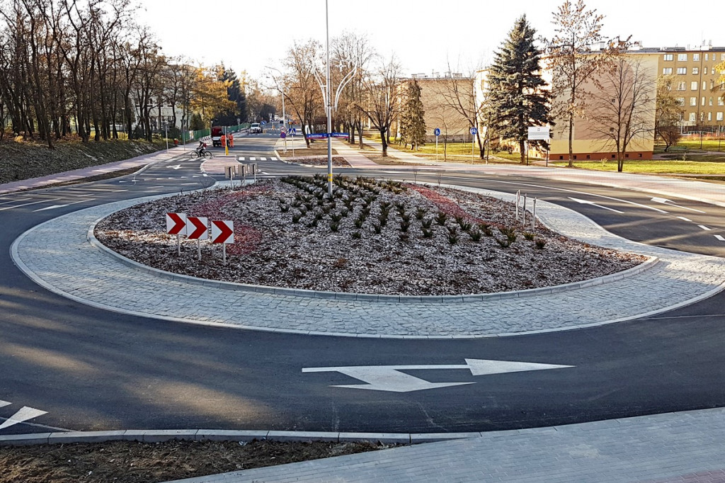 Rondo przy kościele MBNP już przejezdne