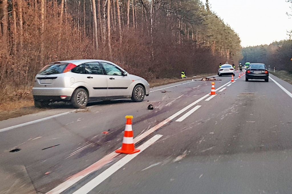 Wypadek na drodze Mielec - Kolbuszowa