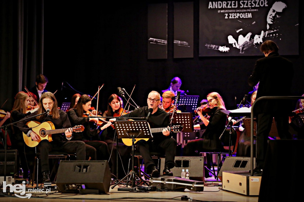 Koncert Andrzeja Szęszoła z zespołem i orkiestrą