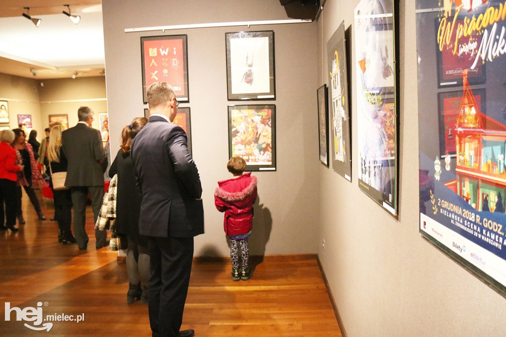 Wystawa plakatów bożonarodzeniowych w Galerii ESCEK
