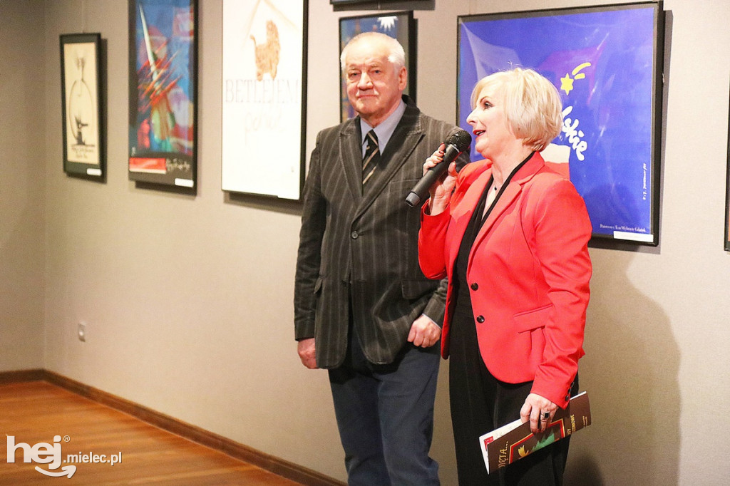 Wystawa plakatów bożonarodzeniowych w Galerii ESCEK