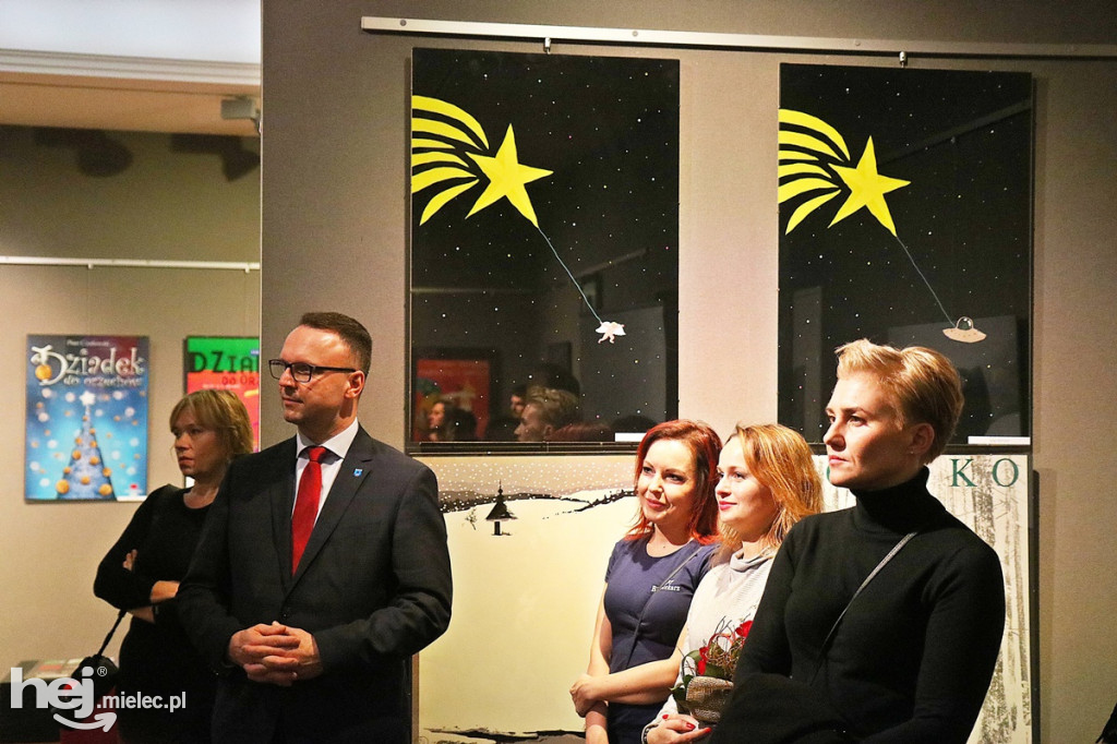 Wystawa plakatów bożonarodzeniowych w Galerii ESCEK