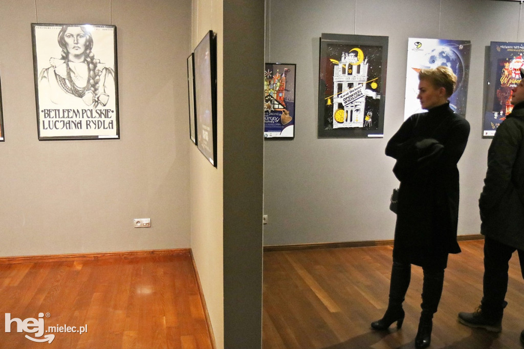 Wystawa plakatów bożonarodzeniowych w Galerii ESCEK