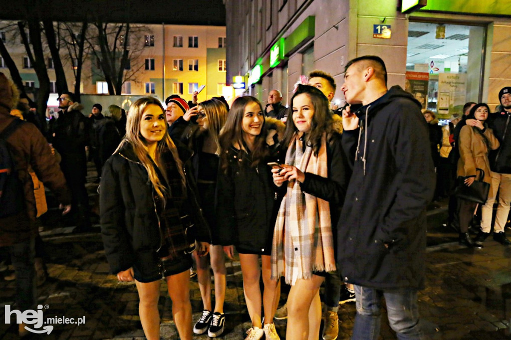 Mielczanie powitali 2019 rok na Placu AK