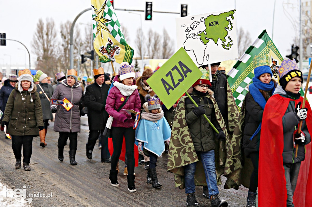 Mielczanie na Orszaku Trzech Króli