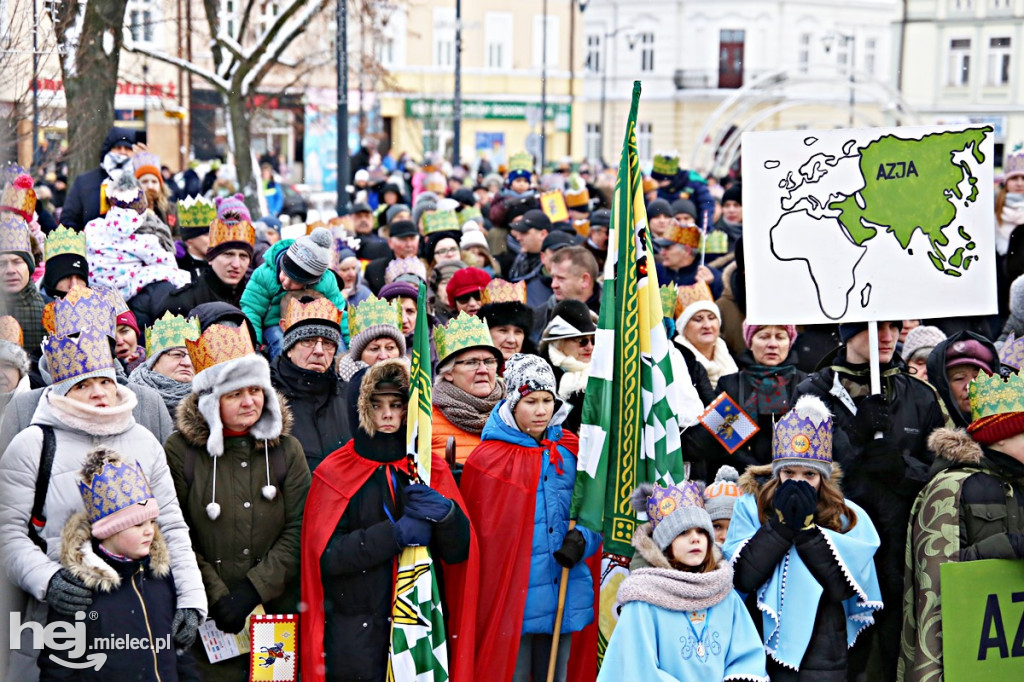 Mielczanie na Orszaku Trzech Króli