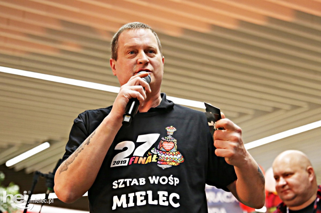 Pierwszy dzień WOŚP 2019 w Mielcu