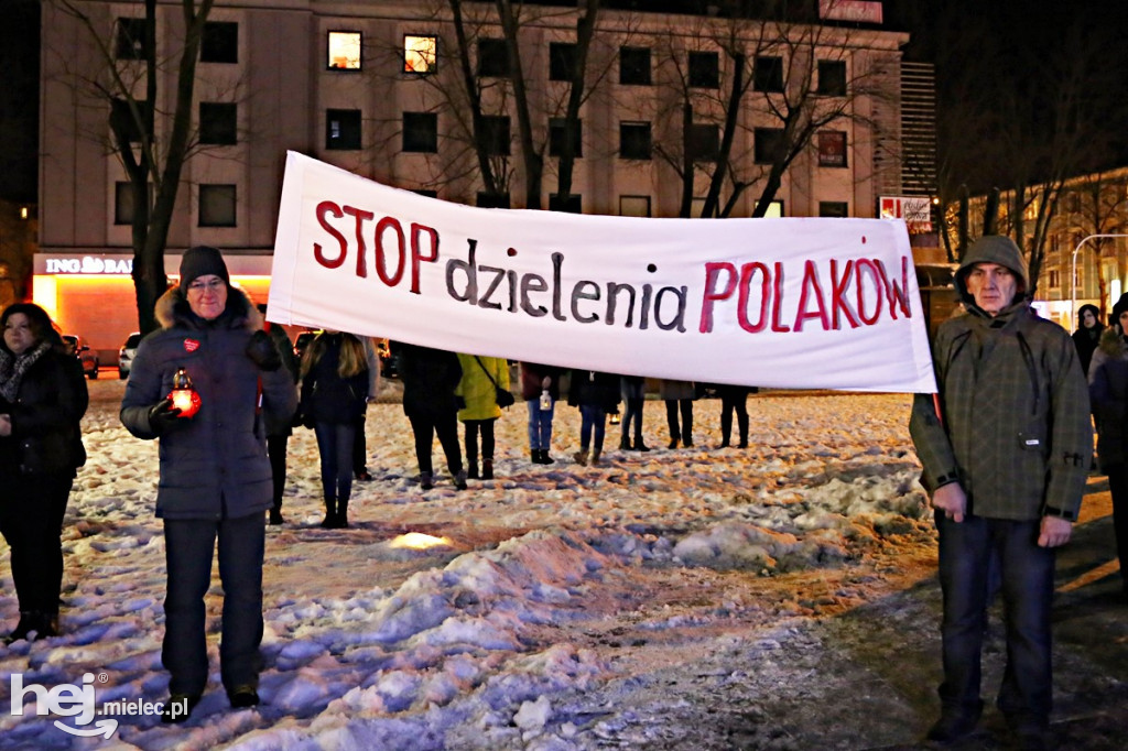 Mielczanie uczcili Pawła Adamowicza