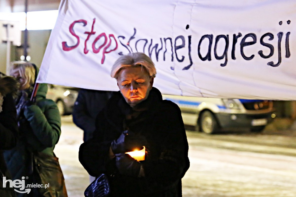 Mielczanie uczcili Pawła Adamowicza