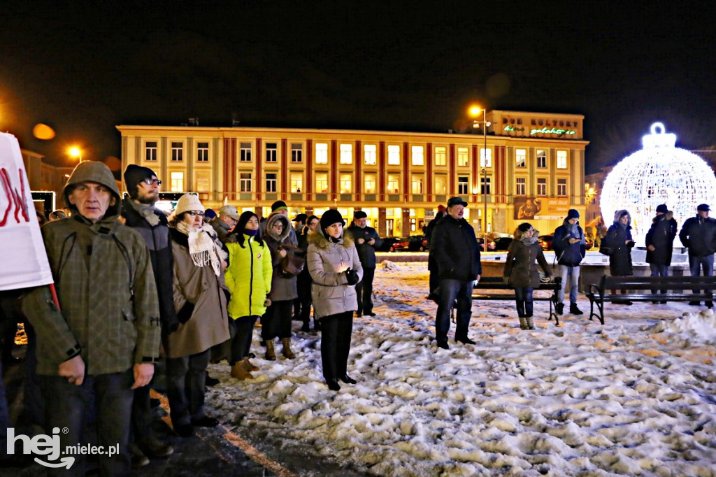 Mielczanie uczcili Pawła Adamowicza