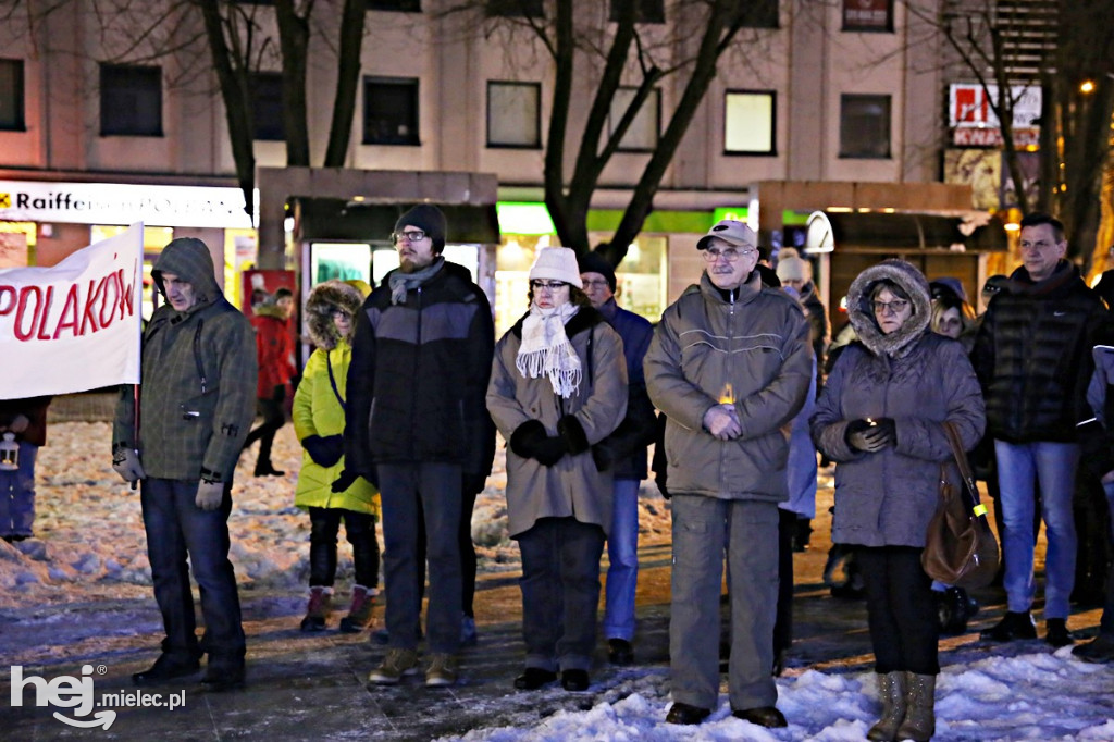 Mielczanie uczcili Pawła Adamowicza