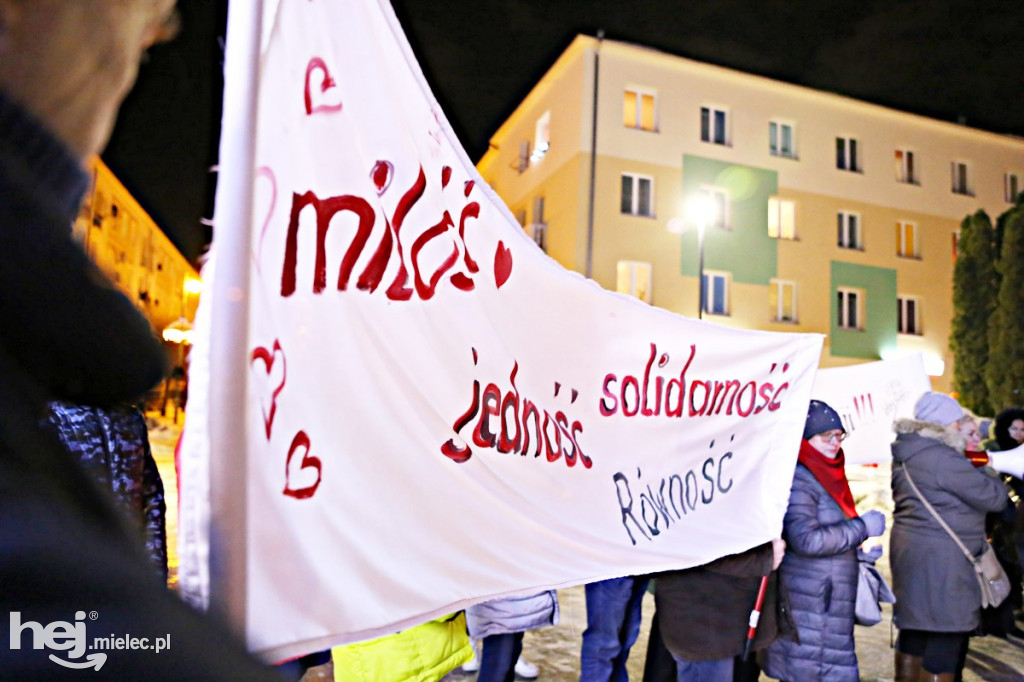 Mielczanie uczcili Pawła Adamowicza