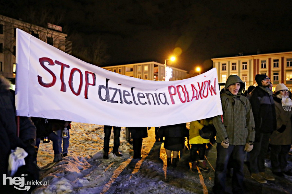 Mielczanie uczcili Pawła Adamowicza
