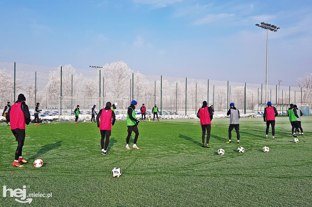 Mroźny trening PGE FKS Stal Mielec