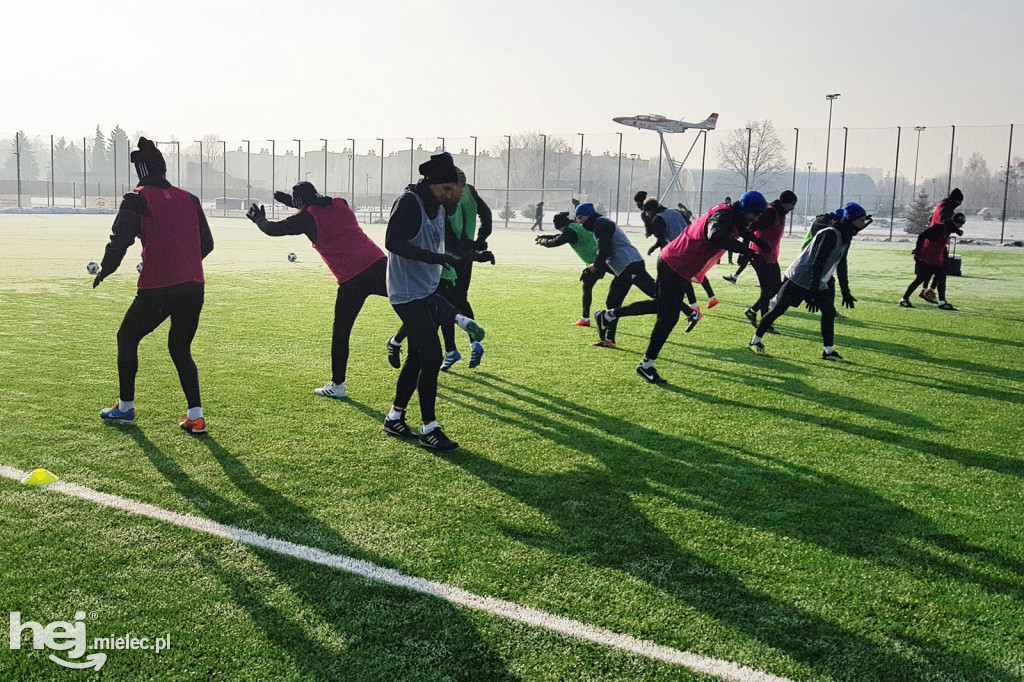 Mroźny trening PGE FKS Stal Mielec