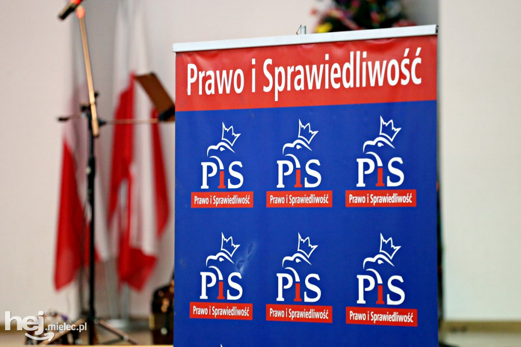 Opłatek PiS w Mielcu