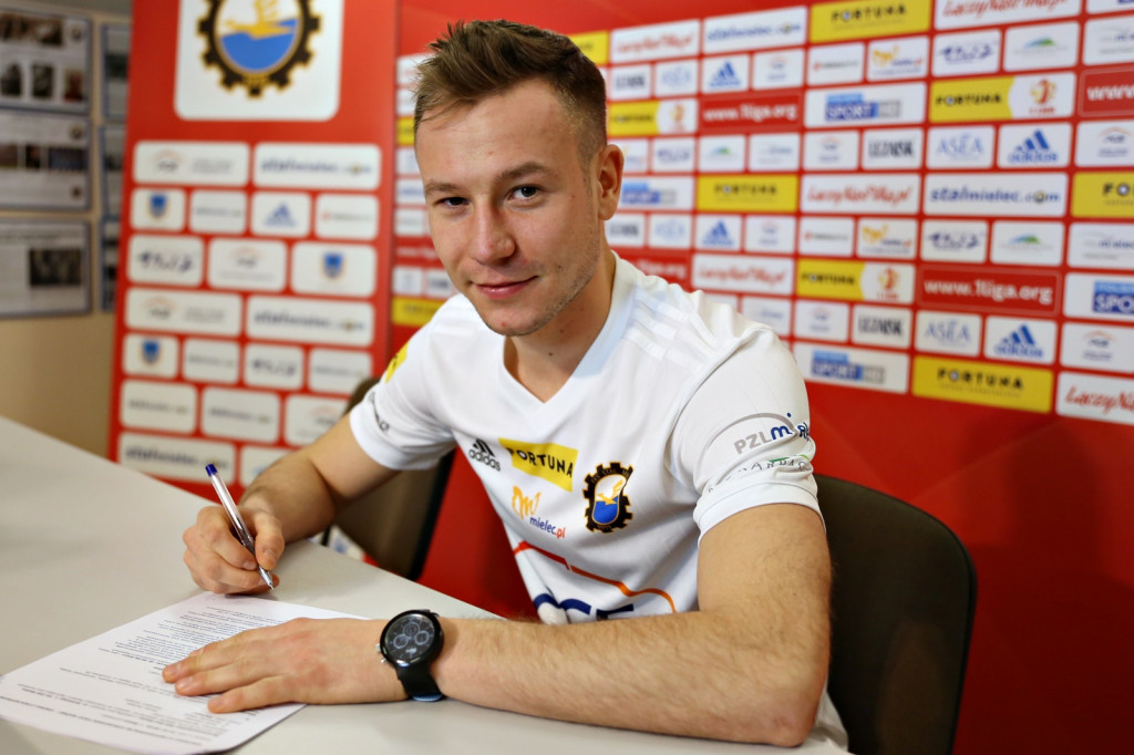 Maciej Urbańczyk nowym pomocnikiem PGE FKS Stal Mielec