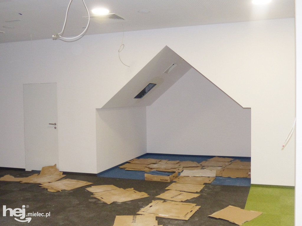 Wnętrze nowej biblioteki