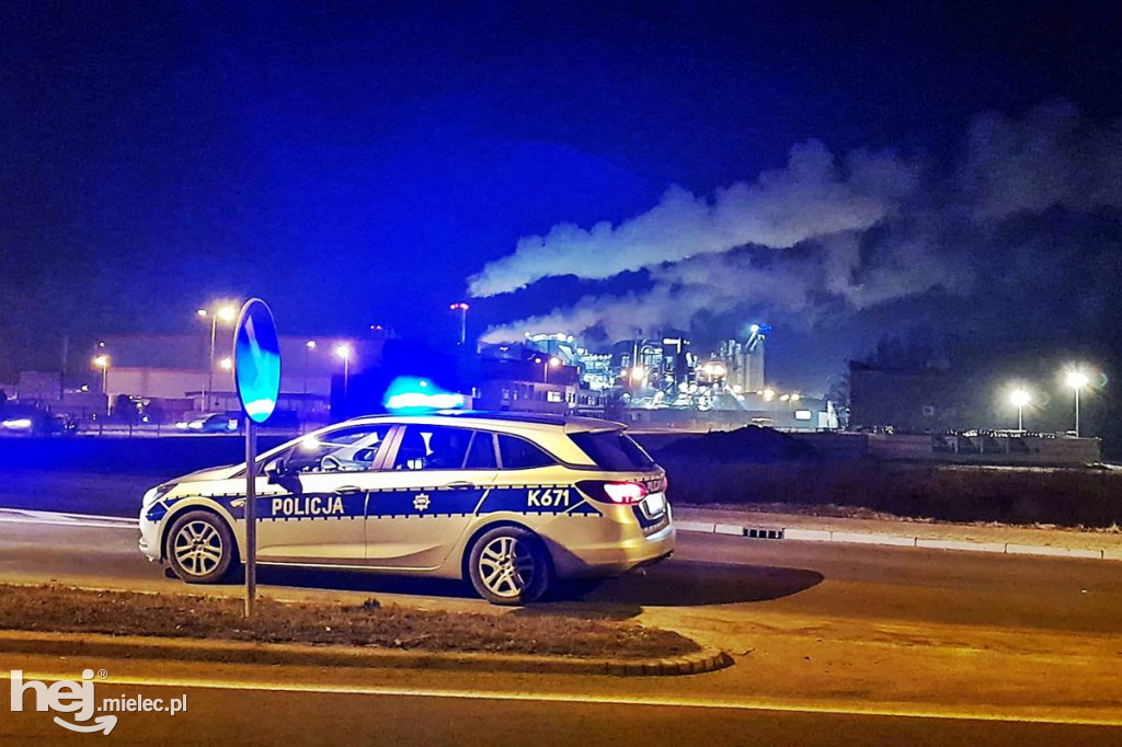Czołowe zderzenie w strefie ekonomicznej