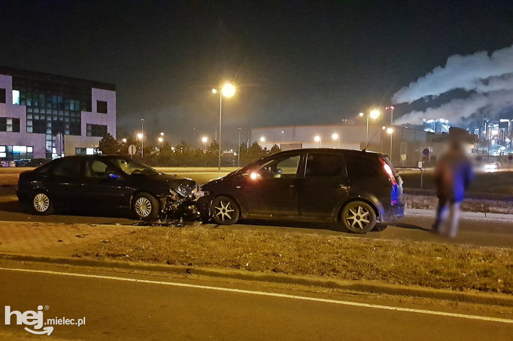 Czołowe zderzenie w strefie ekonomicznej
