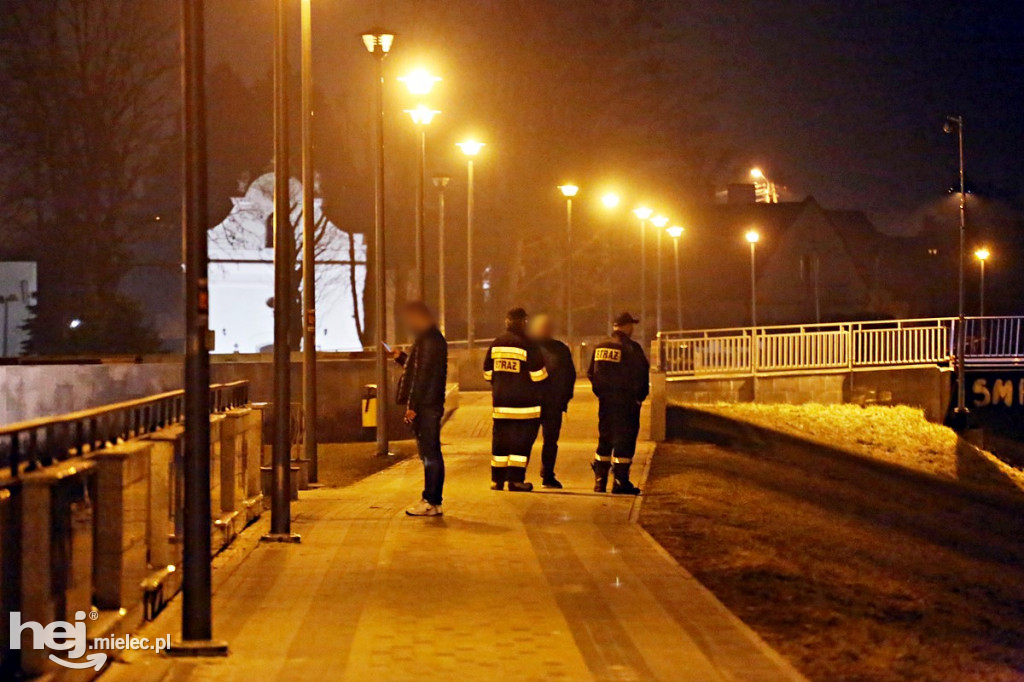 Akcja poszukiwawcza nad Wisłoką