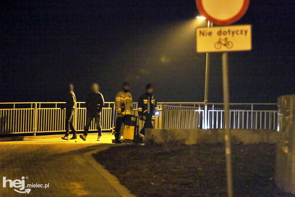 Akcja poszukiwawcza nad Wisłoką