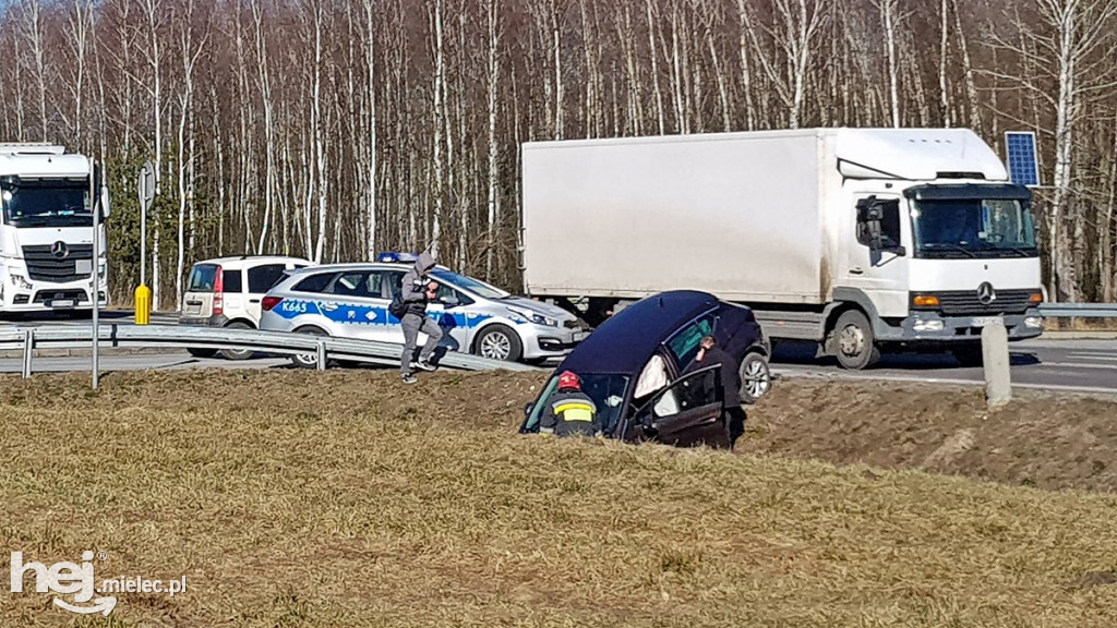 Zderzenie na obwodnicy Mielca