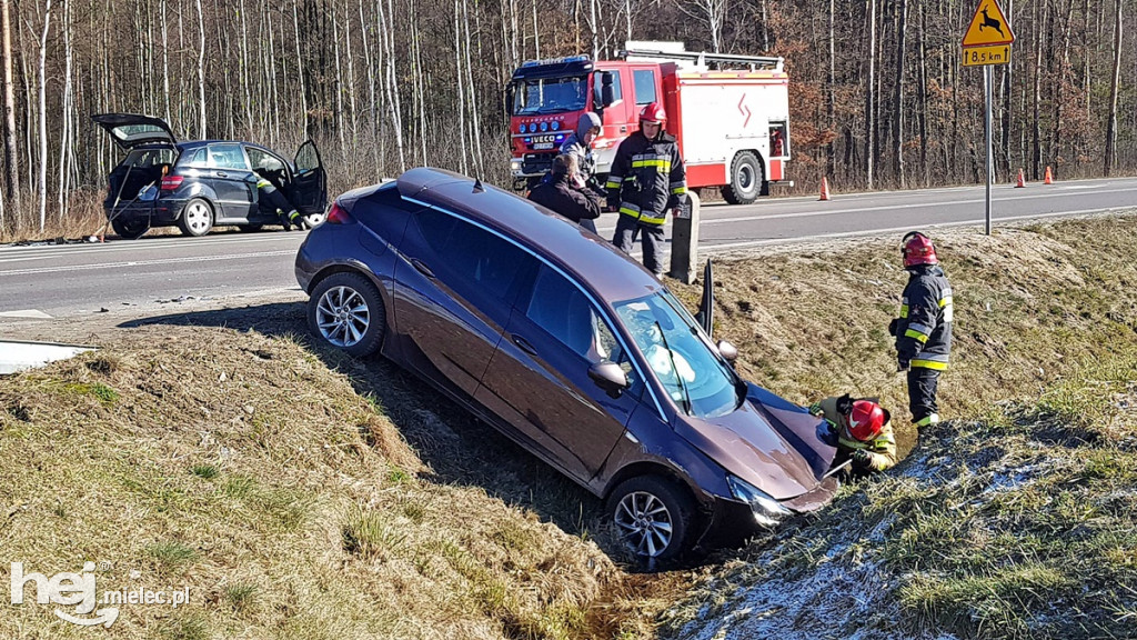 Zderzenie na obwodnicy Mielca
