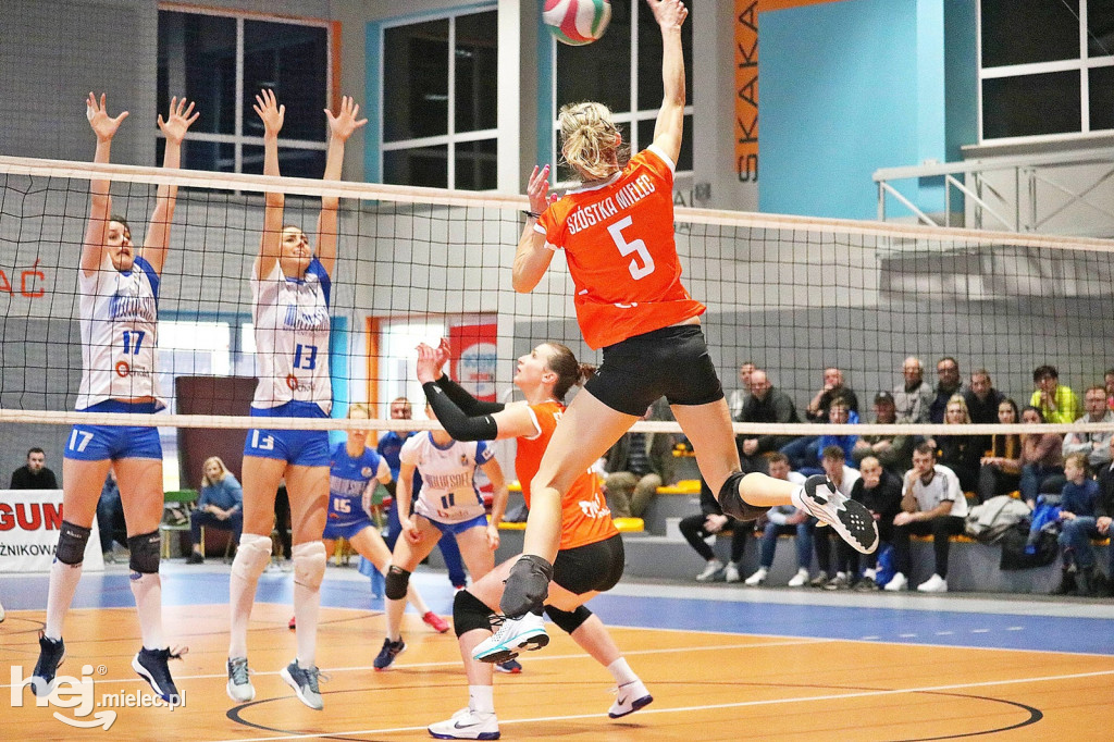 Czwarty mecz play-out siatkarek: Szóstka Mielec - Mazovia Warszawa