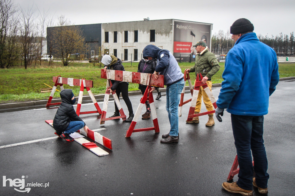 Blokada -  protest przeciw Kronospanowi