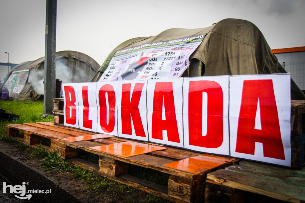 Blokada -  protest przeciw Kronospanowi