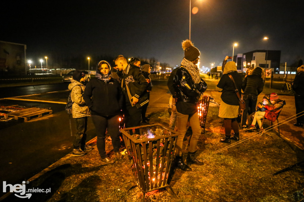 Blokada -  protest przeciw Kronospanowi