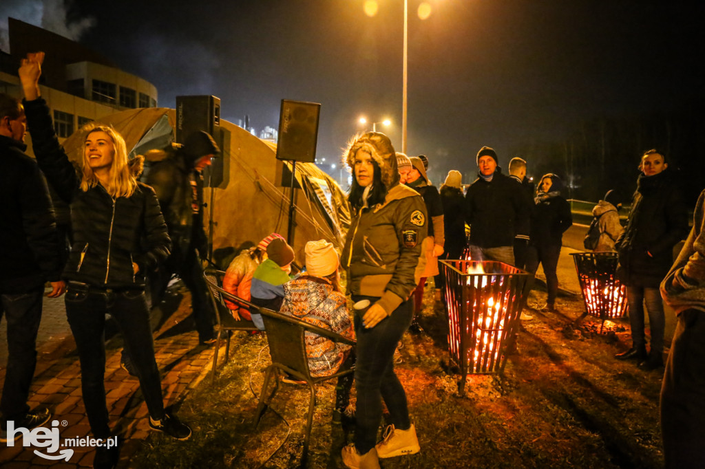 Blokada -  protest przeciw Kronospanowi