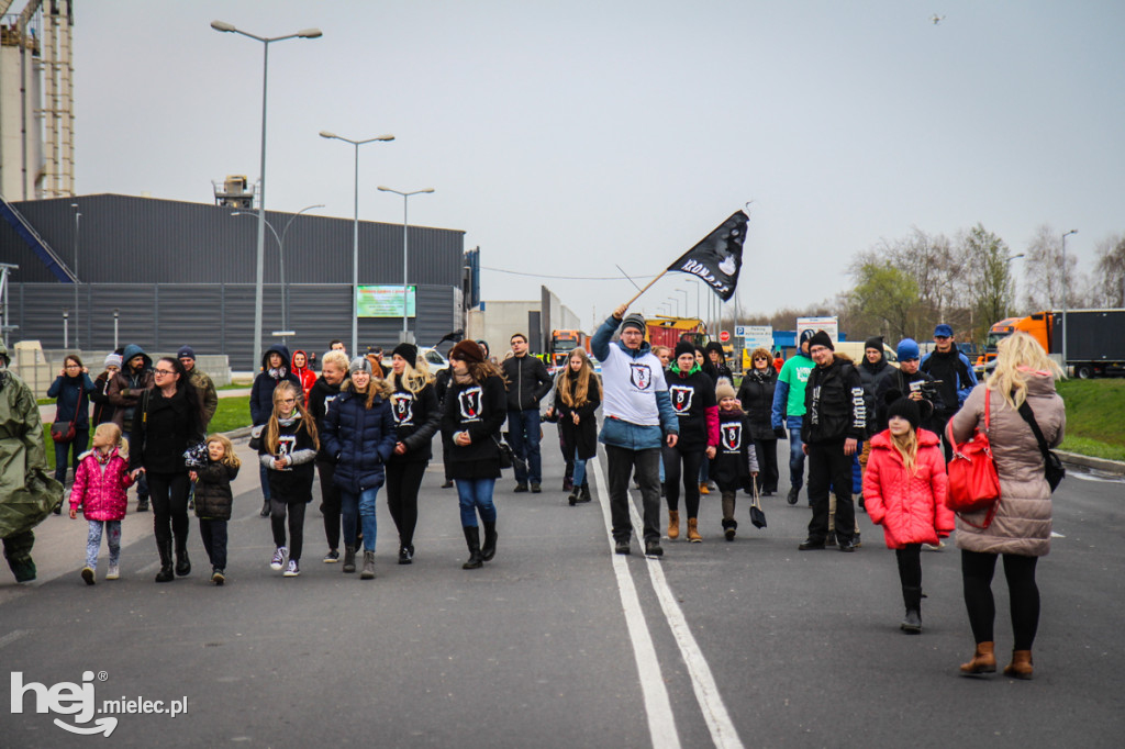 Blokada -  protest przeciw Kronospanowi