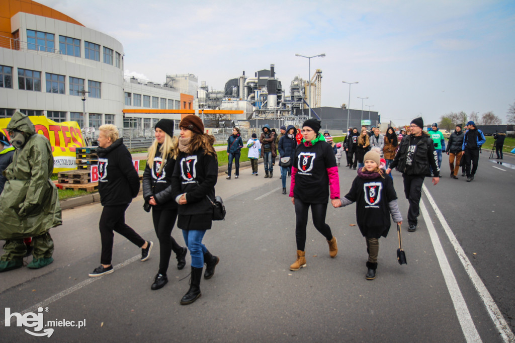 Blokada -  protest przeciw Kronospanowi