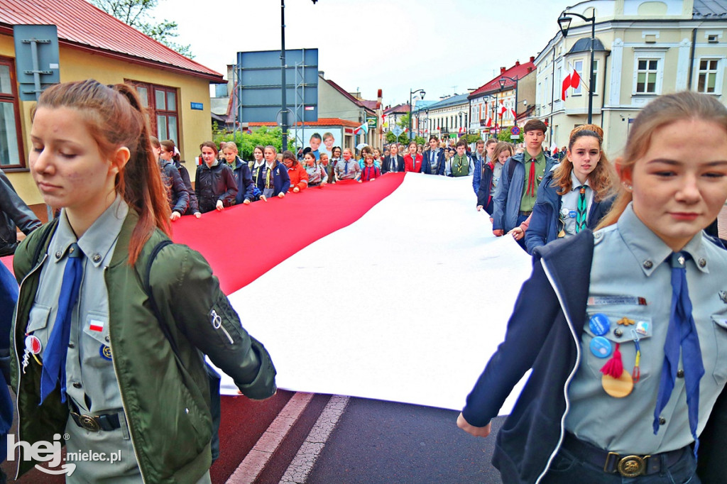 Święto Konstytucji 3 Maja w Mielcu