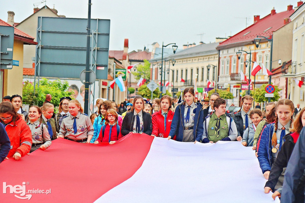 Święto Konstytucji 3 Maja w Mielcu