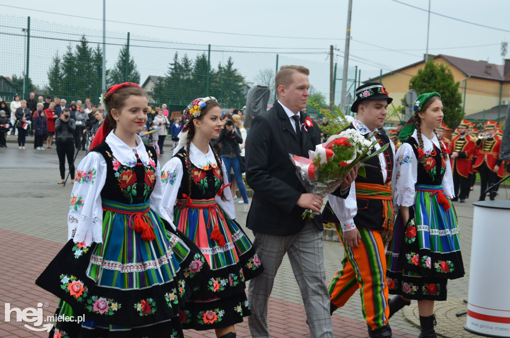 Święto 3 Maja w Chorzelowie