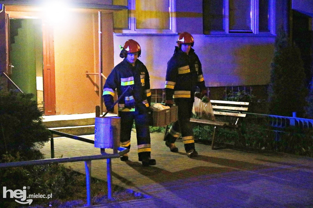 Chemiczna substancja w piwnicy