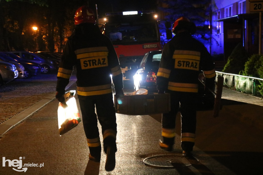 Chemiczna substancja w piwnicy