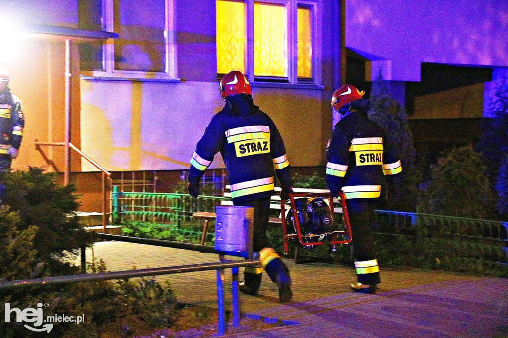 Chemiczna substancja w piwnicy