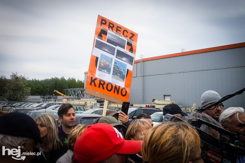 Jaworowicz z mielczanami o Kronospanie