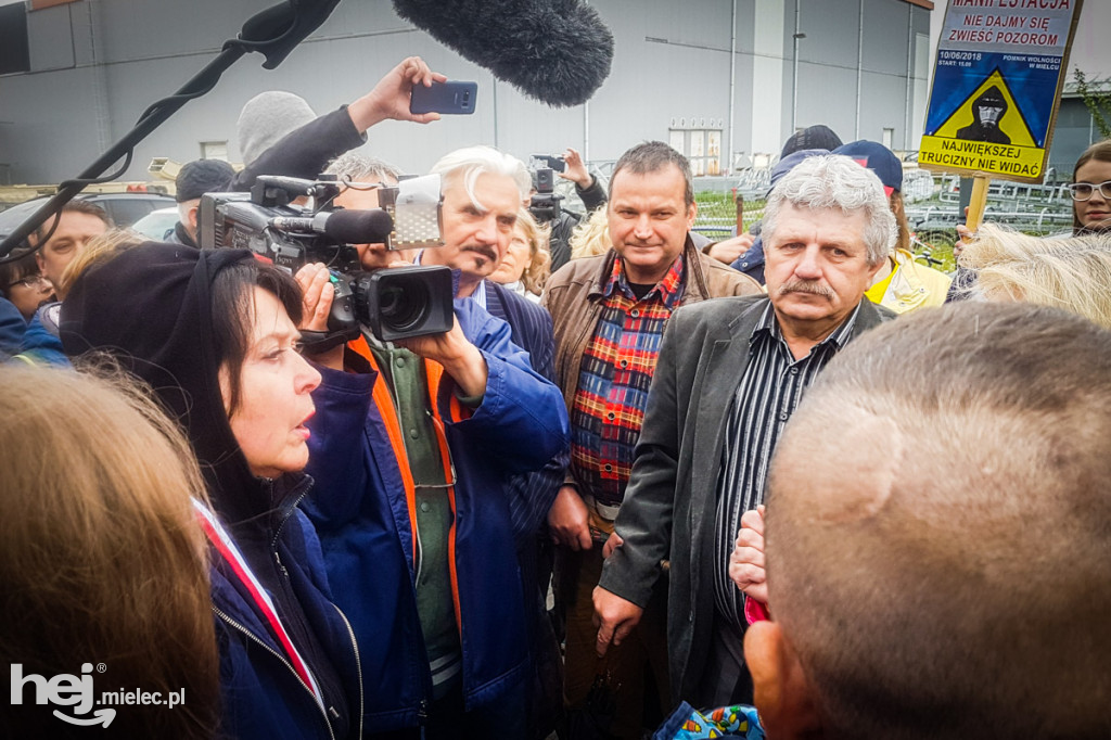 Jaworowicz z mielczanami o Kronospanie