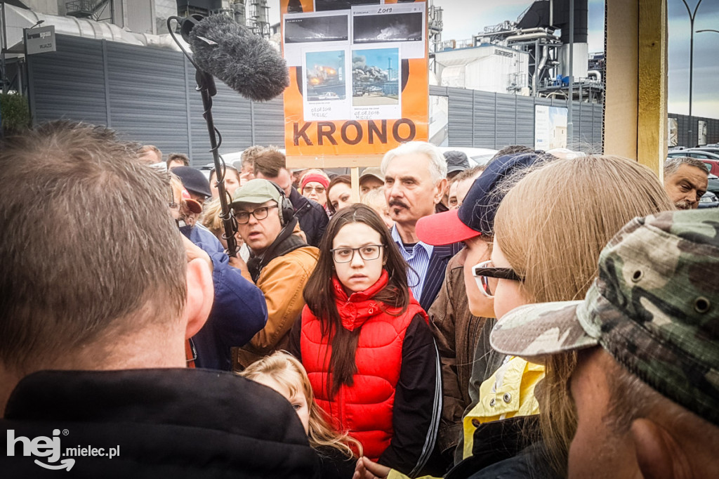 Jaworowicz z mielczanami o Kronospanie