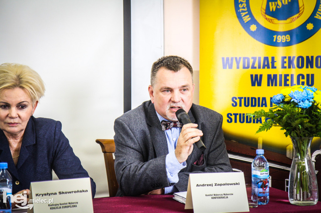 Mielecka debata kandydatów do PE
