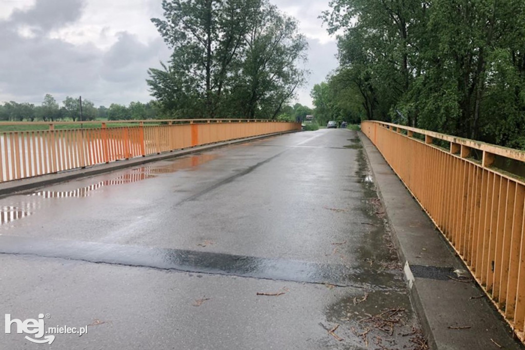 Powódź w powiecie mieleckim - 23 maja 2019