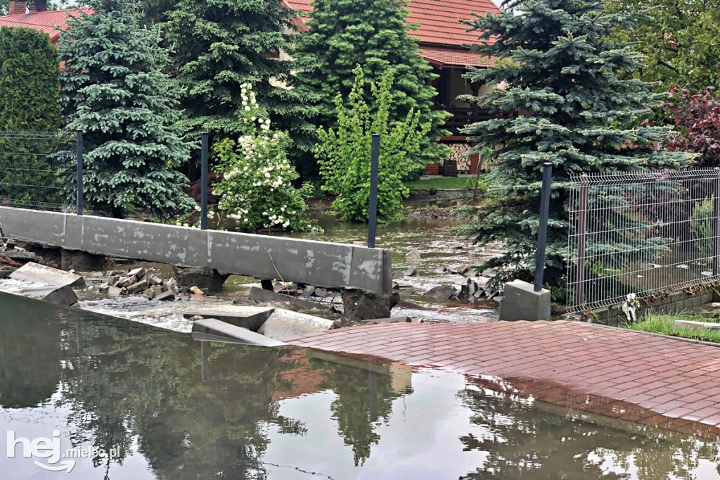 Powódź w powiecie mieleckim - 23 maja 2019