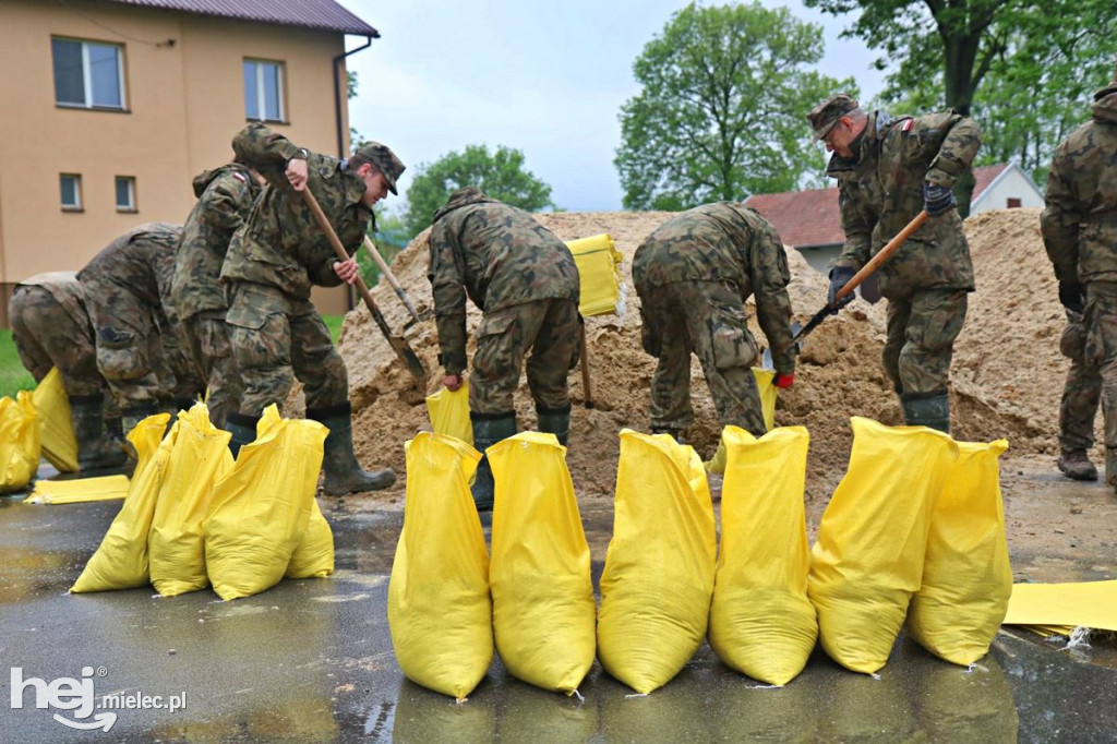 Powódź w powiecie mieleckim - 23 maja 2019