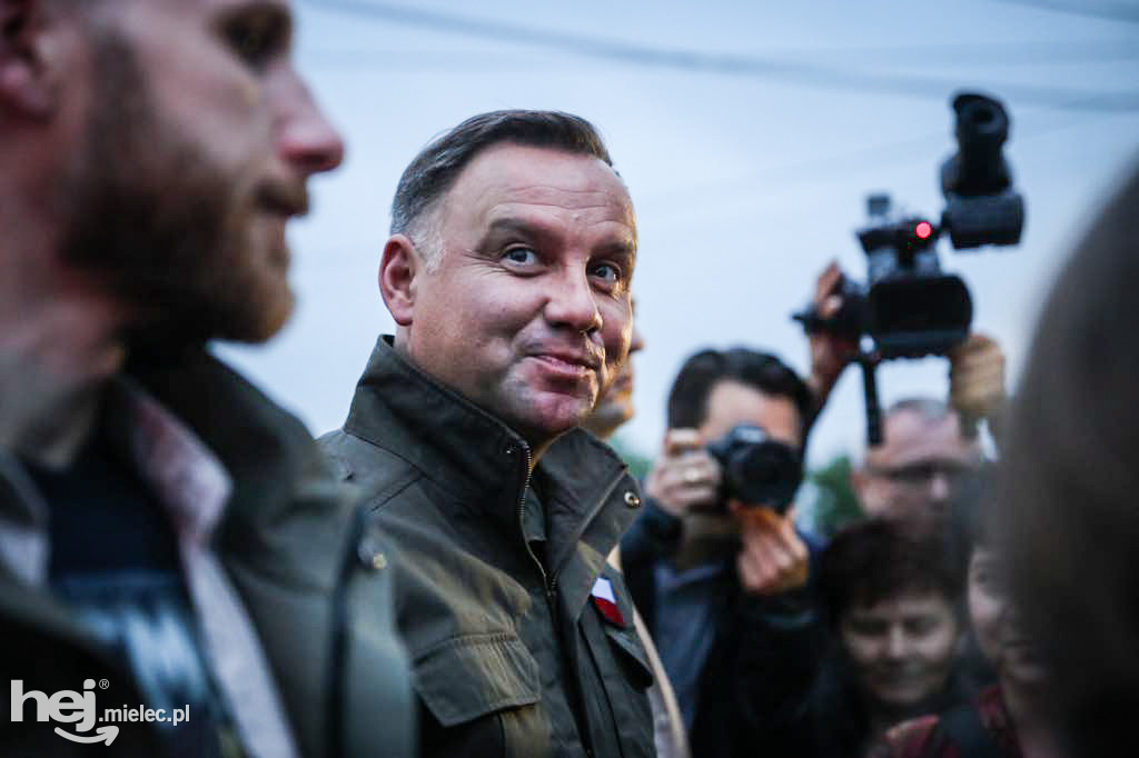 Prezydent Andrzej Duda w Izbiskach